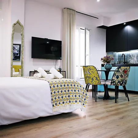 아파트 Esplendido Estudio En El Centro Historico De Malaga. *